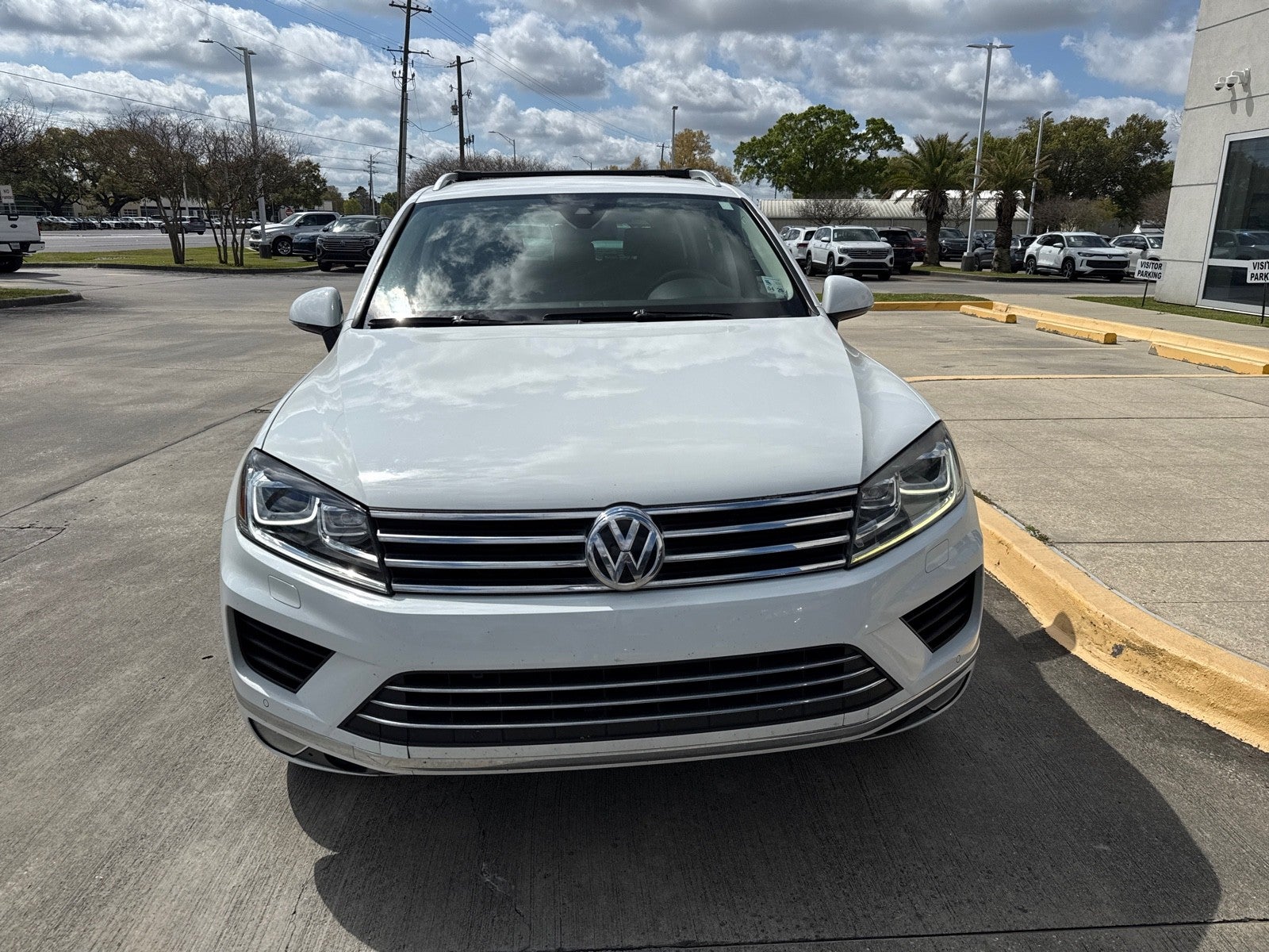 Used 2016 Volkswagen Touareg Sport with VIN WVGEF9BP7GD007545 for sale in Lafayette, LA