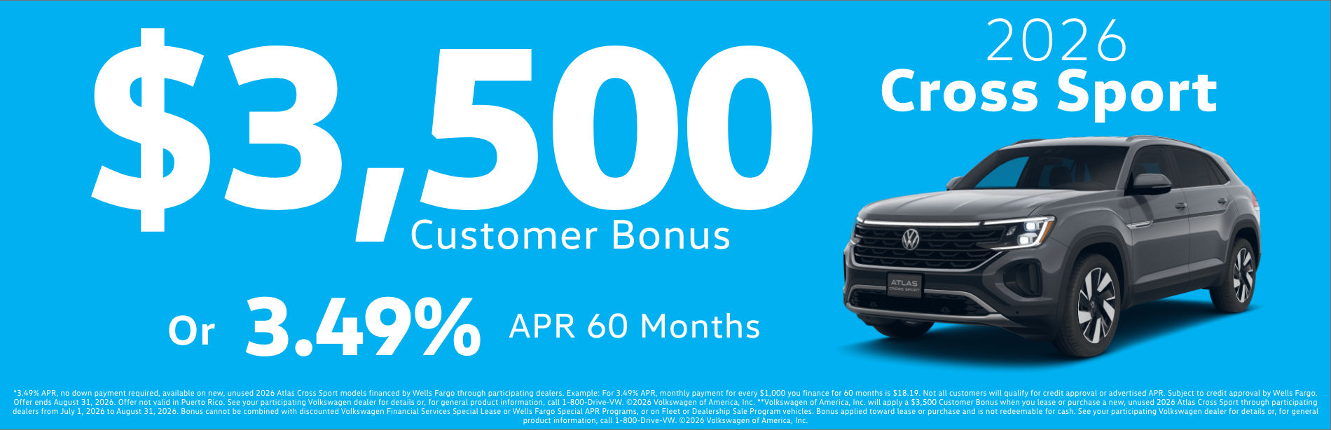 Cross Sport Offer