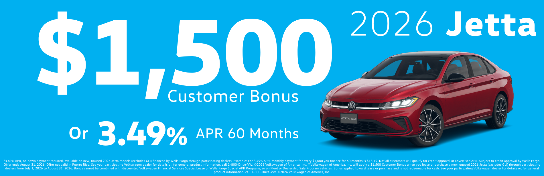 Jetta Offer