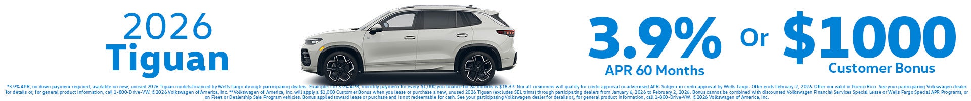 Tiguan Offer
