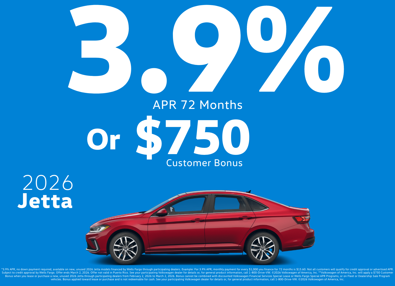 2026 Volkswagen Jetta