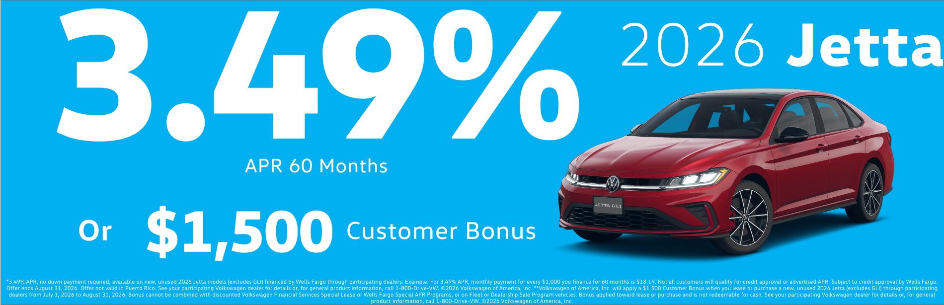 Jetta Offer
