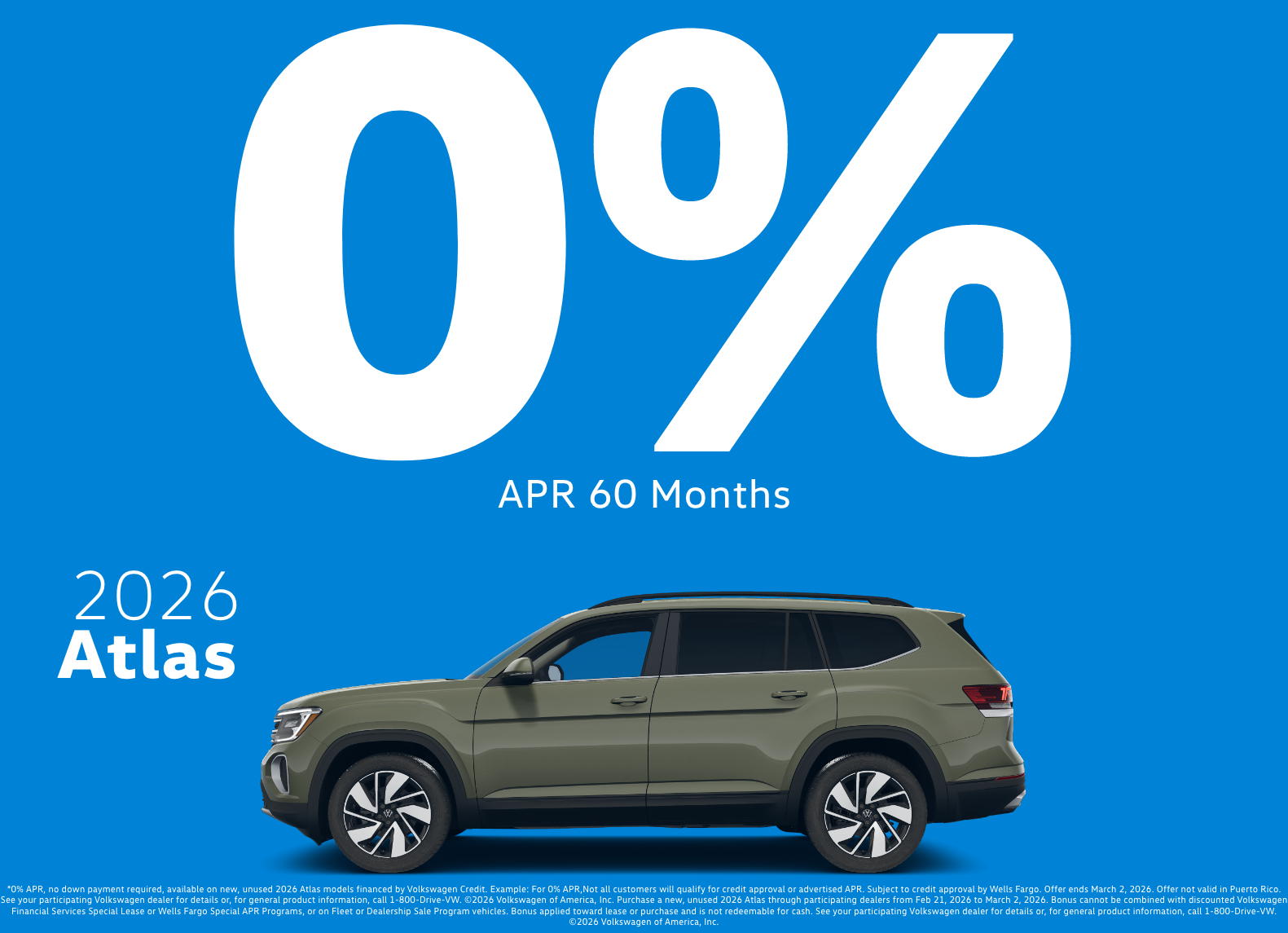 0% Apr 60 Months